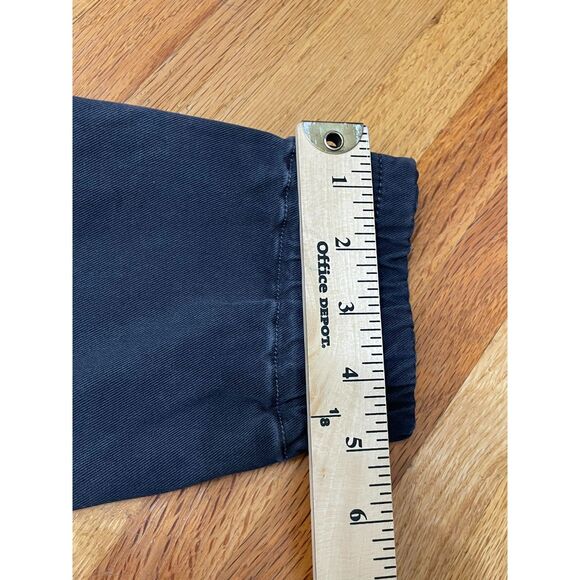 Spanx Women's M Gray Pant Twill Jogger Skinny Leg Slash Pockets Stretch Casual - Picture 4 of 8